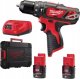Milwaukee MILWAUKEE.UD.M12BPD-202X 30Nm 2x2.0Ah screwdriver 12