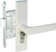Poly LOCK WITH WHITE COVER PLATES AND HANDLES 1