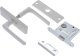 Poly LOCK WITH WHITE COVER PLATES AND HANDLES 2