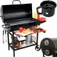 Palenisko ogrodowe Toya LUND CHARCOAL GRILL WITH LID GRID 71x34.5cm 15