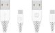 Kabel USB Swissten USB-A - USB-C 1.5 m Biały (71504400) 2