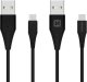Kabel USB Swissten USB-A - USB-C 1.5 m Biały (71504400) 3