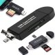 Czytnik Verk Czytnik kart sd microsd tf usb usb-c micro usb 3w1 Czytnik kart sd microsd tf usb usb-c micro usb 3w1 1