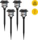 Aigostar  Lampy LED do trawników na energię słoneczną 4 szt. RGB Lampy LED do trawników na energię słoneczną 4 szt. RGB 3