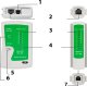 Retoo TESTER DO KABLI SIECIOWYCH SIECI RJ45 RJ11 LED 15