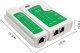 Retoo TESTER DO KABLI SIECIOWYCH SIECI RJ45 RJ11 LED 16