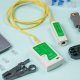Retoo TESTER DO KABLI SIECIOWYCH SIECI RJ45 RJ11 LED 10