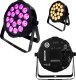 LIGHT4ME REFLEKTOR PROJEKTOR SCENICZNY LED KOLOROFON DISCO PAR 18x12W RGBWA-UV DMX 1