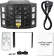 LIGHT4ME LIGHT4ME EFEKT LED MULTIEFEKT ŚWIETLNY TURBO DERBY 4IN1 RGBW-UV + PILOT DMX 6