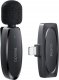Mikrofon Yesido KR12 Mikrofon MEMS na Klipsie Lightning, Wireless 2.4GHz, Czarny/Czarny 1