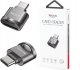 Yesido yesido GS19 Czytnik Kart OTG Type-C - Micro SD, BLACK / CZARNY 1