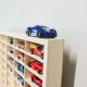 Kruzzel Półka drewniana na auta resoraki samochodziki Hot wheels Przegrody x54 10