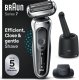 Braun Braun Series 7 71-S7200cc, Foil shaver, Buttons, Black, Silver, Battery, Lithium-Ion (Li-Ion), 50 min 13