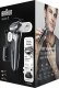 Braun Braun Series 7 71-S7200cc, Foil shaver, Buttons, Black, Silver, Battery, Lithium-Ion (Li-Ion), 50 min 5