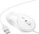 Mysz Hoco HOCO mysz komputerowa przewodowa USB A GM13 1,5 m biała 1