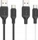 Kabel USB Hoco USB-A - USB-C 1 m Czarny 5