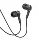 Słuchawki Hoco HOCO słuchawki przewodowe Jack 3,5 mm z mikrofonem M104 czarne 2