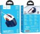 Mysz Hoco HOCO mysz komputerowa gamingowa przewodowa USB A 3600DPI GM31 biało niebieska 1