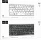 Klawiatura Hoco klawiatura wireless QWERTY GM32 silver 3