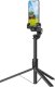 Selfie stick WiWU WiWU - Selfie stick Wi-SE009 3w1 z funcją tripoda, stabilizacji obrazu i inteligentnego śledzenia 1