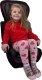 Fotelik samochodowy Top Kids Fotelik samochodowy Bebico COMFORT RED 9-36 kg 12