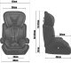 Fotelik samochodowy Top Kids Fotelik samochodowy Bebico COMFORT RED 9-36 kg 17