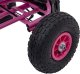 Triton Gokart na Pedały AIR PerHour dla dzieci Różowy + Hamulec ręczny + Pompowane koła + Regulacja siedzenia 15