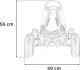 Triton Gokart na Pedały AIR PerHour dla dzieci Różowy + Hamulec ręczny + Pompowane koła + Regulacja siedzenia 1