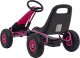 Triton Gokart na Pedały AIR PerHour dla dzieci Różowy + Hamulec ręczny + Pompowane koła + Regulacja siedzenia 6