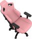 Fotel Anda Seat Fotel gamingowy skórzany Anda Seat Kaiser 3 L różowy obrotowy 4