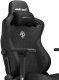 Fotel Anda Seat Kaiser 3 L materiałowy czarny 4
