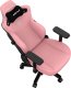 Fotel Anda Seat Fotel gamingowy skórzany Anda Seat Kaiser 3 XL różowy obrotowy 6