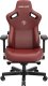 Fotel Anda Seat Fotel gamingowy skórzany Anda Seat Kaiser 3 XL bordowy obrotowy 1