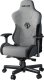 Fotel Anda Seat Fotel gamingowy materiałowy do biura T-Pro 2 szary XL Anda Seat obrotowy 3
