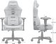 Fotel Anda Seat Fotel gamingowy Phantom 3 PRO L Anda Seat materiałowy czarny 9