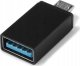 Revers Adapter Przejściówka Złącze USB-A do Micro USB Czarny Transmisja Danych 2