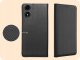 Hello Case ETUI Z KLAPKĄ DO Motorola Moto G04 / G24 / E14 CZARNE ZAMYKANE MAGNETYCZNE 3