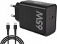 Zasilacz Rebeltec Zasilacz PD65W USB-C uniwersalny do notebooków, smartfonów, tabletów, power banków oraz innych urzšdzeń z gniazdem zasilajšcym USB-C 1