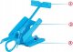 Climbing Technology Przyrząd zaciskowy CT  Quick UP+ lewy szary (grey) 7