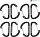 Ticket To The Moon Karabinki akcesoriowe TTTM Aluminium carabiners 8 szt. 6