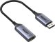 Adapter AV Unitek DisplayPort - HDMI szary (V1611A01) 1
