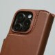 Decoded Decoded Leather Detachable Wallet - skórzana obudowa ochronna do iPhone 16 Pro Max kompatybilna z MagSafe (tan) 6