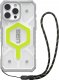 UAG UAG Pathfinder Clear Magsafe Bundle - obudowa ochronna do iPhone 16 Pro Max kompatybilna z MagSafe oraz smycz na telefon (active neon / graphite-black) 1