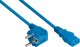 Kabel zasilający Alcasa kabelmeister Schutzkontakt-St. (90° gew.) an C13 blau 3m 1