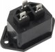 Cabletech Gniazdo AC 3PIN montaż komput. Cabletech 2
