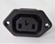 Cabletech Gniazdo AC 3PIN montaż komput. Cabletech 3