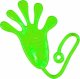 LeanToys Lepka Rączka Łapka Elastyczna Glut Slime Zielona 1