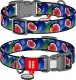 Collar WAU DOG OBROŻA NYLON Z ADRESÓWKĄ QR       25mm/33-49cm FIGA 1