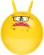 Eddy Toys PIŁKA DO SKAKANIA Z ROGAMI 45CM - ŻÓŁTY 1