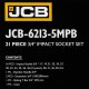 Klucz udarowy JCB JCB ZESTAW KLUCZY UDAROWYCH 21el. 3/4"  6KĄT. (17-50mm) 5